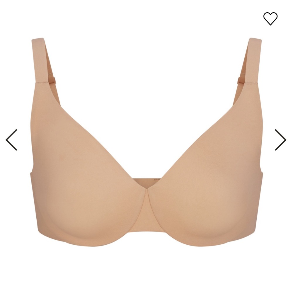 🆕 NWT SKIMS Smoothing Intimates Unlined Full Coverage Bra 40DD in Clay